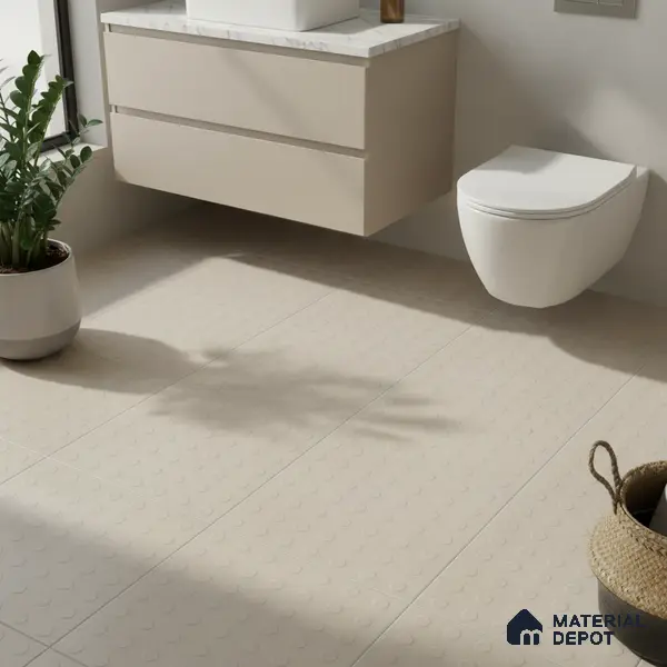 Patterned Look Floor Tile TL 09114 | Matte Finish 12 x 12 inch Vitrified Tile - 8 mm | Suitable For Kitchen, Bathroom, Bedroom & Office | Please Expect a Slight Variation of Pattern
