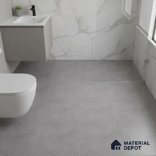 Stone Look Wall & Floor Tile TL 09154 E | Matte Finish 12 x 12 inch Ceramic Tile - 10 mm | Suitable For Kitchen, Bathroom, Bedroom & Office