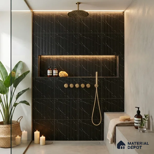 Faux Subway Look Wall Tile TL 09163 E | Matte Finish 12 x 12 inch Ceramic Tile - 10 mm | Suitable For Kitchen, Bathroom & Dining Area | Please Expect a Slight Variation of Pattern