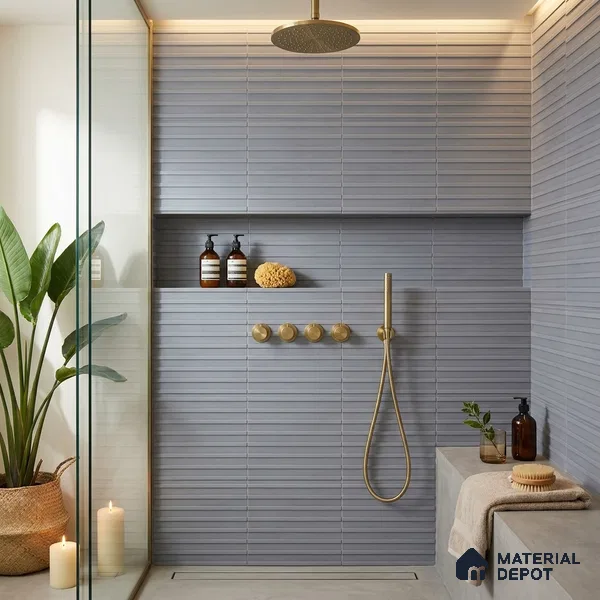 Faux Subway Look Wall Tile TL 09163 | Matte Finish 12 x 12 inch Ceramic Tile - 10 mm | Suitable For Kitchen, Bathroom & Dining Area | Please Expect a Slight Variation of Pattern