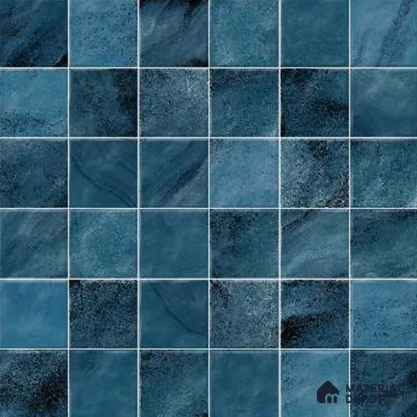 Mosaic Wall & Floor Tile TL 09173 B | Matte Finish 12 x 12 inch Ceramic Tile - 10 mm | Suitable For Kitchen, Bathroom, Bedroom & Office