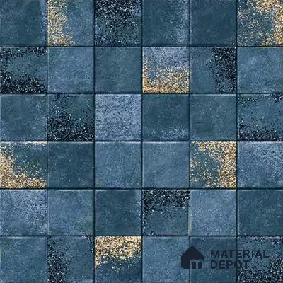 Mosaic Wall & Floor Tile TL 09173 C | Matte Finish 12 x 12 inch Ceramic Tile - 10 mm | Suitable For Kitchen, Bathroom, Bedroom & Office