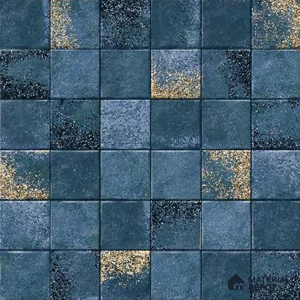 Mosaic Wall & Floor Tile TL 09173 C | Matte Finish 12 x 12 inch Ceramic Tile - 10 mm | Suitable For Kitchen, Bathroom, Bedroom & Office