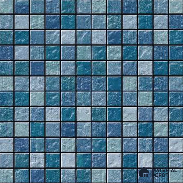 Mosaic Wall & Floor Tile TL 09174 C | Matte Finish 12 x 12 inch Ceramic Tile - 10 mm | Suitable For Kitchen, Bathroom, Bedroom & Office