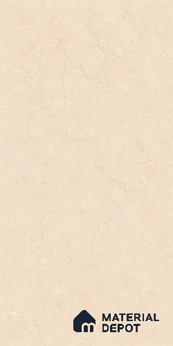 Marble Wall & Floor Tile TL 09226 B Cream 4 ft x 2 ft Glossy Finish Vitrified Tile - 9 mm | 3 Random Designs | Suitable For Living Room, Bedroom, Dining