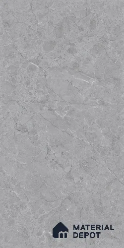 Marble Look Floor & Wall Tile TL 09231 Refine Grey Glit 4 ft x 2 ft Infinia Fusion Finish Vitrified Tile - 9 mm | 4 Random Design | Suitable For Living Room, Bedroom, Dining Area