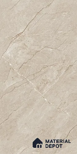 Marble Look Floor & Wall Tile TL 09245 Euri Mist Glit 4 ft x 2 ft Infinia Fusion Finish Vitrified Tile - 9 mm | 4 Random Design | Suitable For Living Room, Bedroom, Dining Area