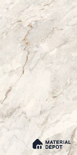 Marble Look Floor & Wall Tile TL 09271 Satuario Brasiliano Glit 4 ft x 2 ft Fusion Finish Vitrified Tile - 9 mm | 6 Random Design | Suitable For Living Room, Bedroom, Dining Area