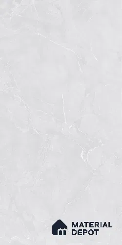 Marble Tundra Grey Wall & Floor Tile TL 09281 Light Grey 4 ft x 2 ft Matte Finish Vitrified Tile - 9 mm | 5 Random Designs | Suitable For Living Room, Bedroom, Kitchen