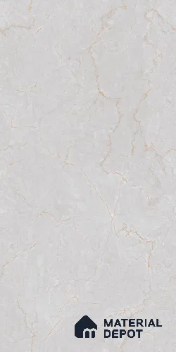 Marble Wall & Floor Tile TL 09315 Grey 4 ft x 2 ft Glossy Finish Vitrified Tile - 9 mm | 5 Random Designs | Suitable For Living Room, Bedroom, Dining