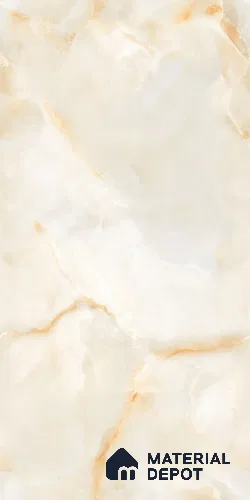 Marble Wall & Floor Tile TL 09318 B 4 ft x 2 ft Glossy Finish Vitrified Tile - 9 mm | 4 Random Designs | Suitable For Living Room, Bedroom, Dining