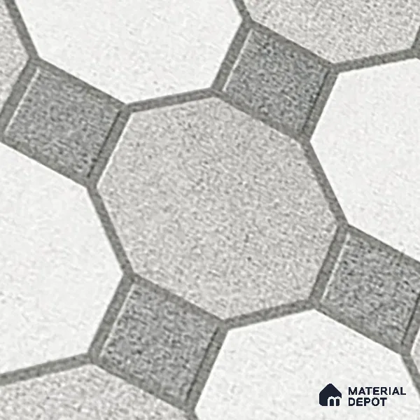 Stone Look Floor Tile TL 09366 | Matte Finish 16 x 16 inch Vitrified Tile - 12 mm | Suitable For Kitchen, Bathroom, Bedroom & Office | Pattern Alignment May Vary | 2-3 mm Spacer is Mandatory