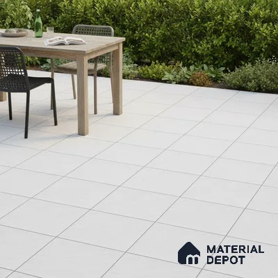 Stone Look Floor Tile TL 09367 F | Matte Finish 16 x 16 inch Vitrified Tile - 12 mm | Suitable For Kitchen, Bathroom, Bedroom & Office | Pattern Alignment May Vary | 2-3 mm Spacer is Mandatory