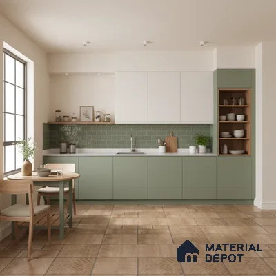 Moroccan Look Floor Tile TL 09397 | Matte Finish 2 ft x 2 ft Vitrified Tile - 12 mm | Suitable For Courtyard, Balcony, Corridor | Please Expect a Slight Variation of Pattern