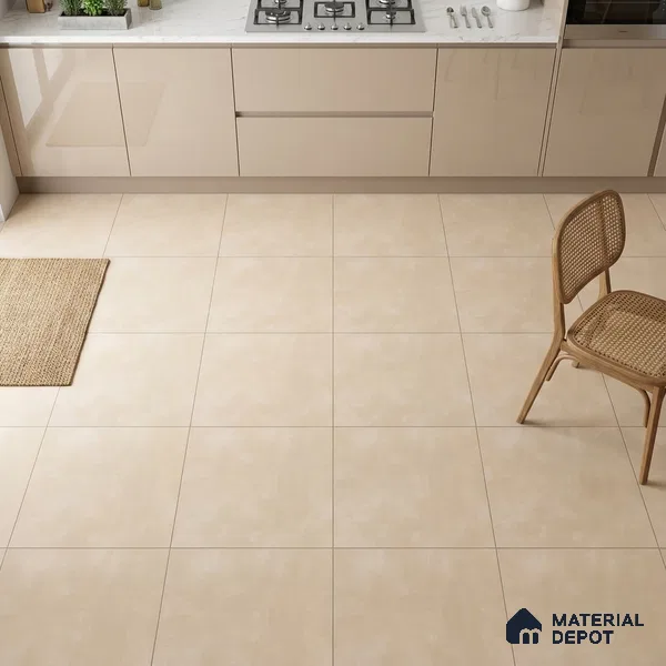 Stone Look Floor Tile TL 09403 B | Matte Finish 2 ft x 2 ft Vitrified Tile - 12 mm | Suitable For Kitchen, Bathroom, Bedroom & Office