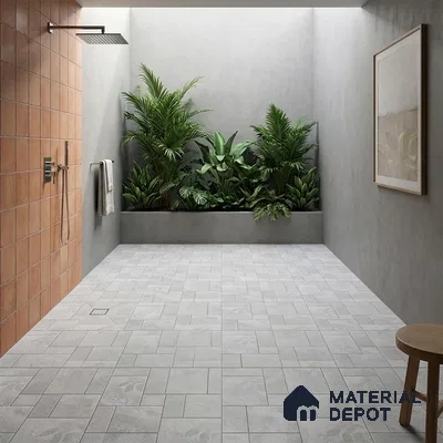 Stone Floor Tile TL 09404 B | Matte Finish 2 ft x 2 ft Vitrified Tile - 12 mm | Suitable For Kitchen, Bathroom, Bedroom & Office (Sample)