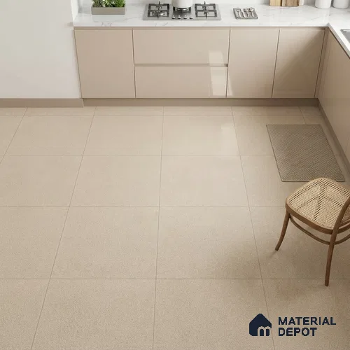 Stone Look Floor Tile TL 09406 D | Matte Finish 2 ft x 2 ft Vitrified Tile - 12 mm | Suitable For Kitchen, Bathroom, Bedroom & Office