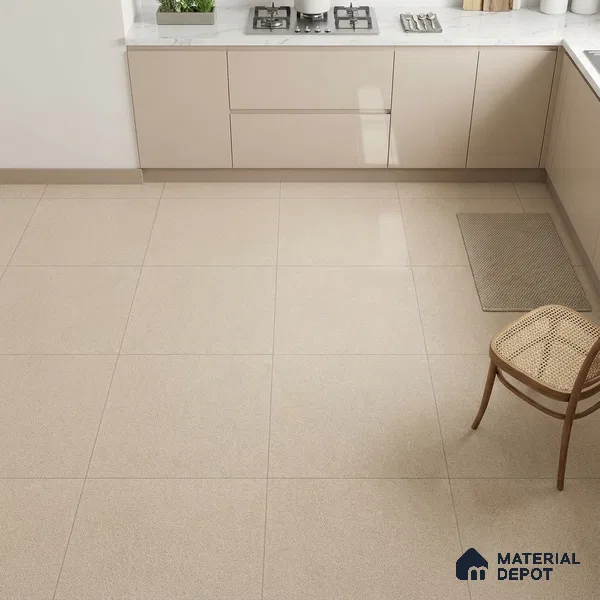 Stone Floor Tile TL 09406 D 2 ft x 2 ft Matte Finish Anti Skid Vitrified Tile - 12 mm | Suitable for Balcony, Terrace & Coutyard
