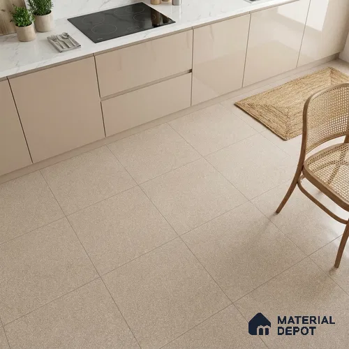 Stone Look Floor Tile TL 09407 B | Matte Finish 2 ft x 2 ft Vitrified Tile - 12 mm | Suitable For Kitchen, Bathroom, Bedroom & Office