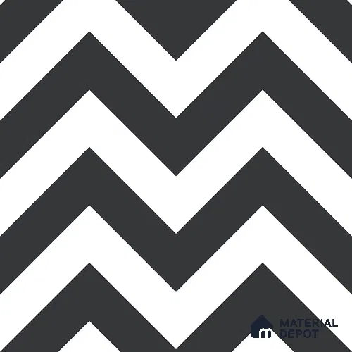 Moroccan Wall & Floor Tile TL 09466 Emo Monochrome 2 ft x 2 ft Matte Finish Vitrified Tile - 9 mm | 1 Random Design | Suitable For Balcony, Bathroom, Dining Area | Please Expect a Slight Variation of Pattern