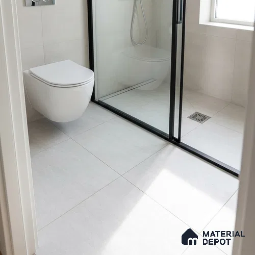 Cement Wall & Floor Tile TL 09475 B Cosmic Bianco 2 ft x 2 ft Matte Finish Vitrified Tile - 9 mm | 5 Random Design | Suitable For Living Room, Bedroom, Bathroom