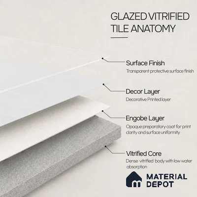 Cement Wall & Floor Tile TL 09475 B Cosmic Bianco 2 ft x 2 ft Matte Finish Vitrified Tile - 9 mm | 5 Random Design | Suitable For Living Room, Bedroom, Bathroom