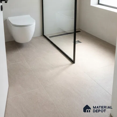 Stone Wall & Floor Tile TL 09475 D Cosmic Bone 2 ft x 2 ft Matte Finish Vitrified Tile - 9 mm | 5 Random Design | Suitable For Living Room, Bedroom, Bathroom