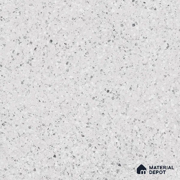 Terrazzo Wall & Floor Tile TL 09480 B Poly Pearl 2 ft x 2 ft Matte Finish Vitrified Tile - 9 mm | 3 Random Design | Suitable For Living Room, Kitchen, Bathroom