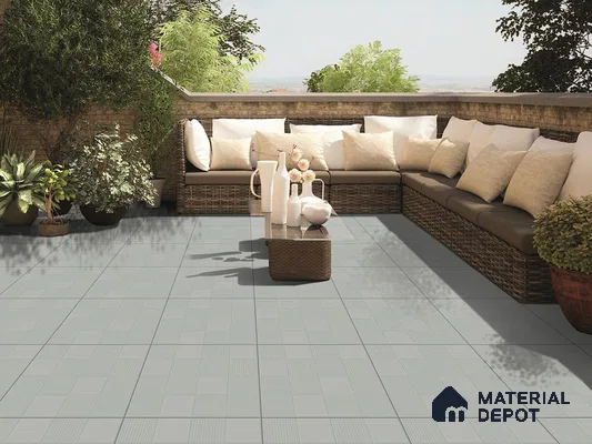 Patterned Floor Tile TL 09487 B Sprez Dove 2 ft x 2 ft Matte Finish Vitrified Tile - 9 mm | 1 Random Design | Suitable For Living Room, Bedroom, Bathroom | Please Expect a Slight Variation of Pattern