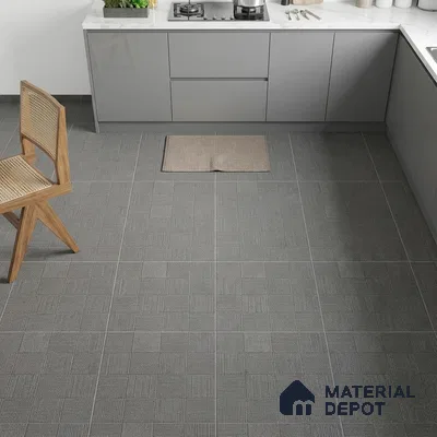 Stone Floor Tile TL 09487 D Sprez Antarcita 2 ft x 2 ft Matte Finish Vitrified Tile - 9 mm | 1 Random Design | Suitable For Living Room, Bedroom, Bathroom | Please Expect a Slight Variation of Pattern