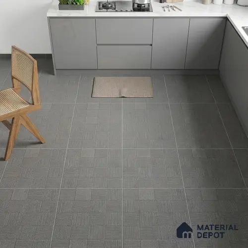 Stone Floor Tile TL 09487 D Sprez Antarcita 2 ft x 2 ft Matte Finish Vitrified Tile - 9 mm | 1 Random Design | Suitable For Living Room, Bedroom, Bathroom | Please Expect a Slight Variation of Pattern