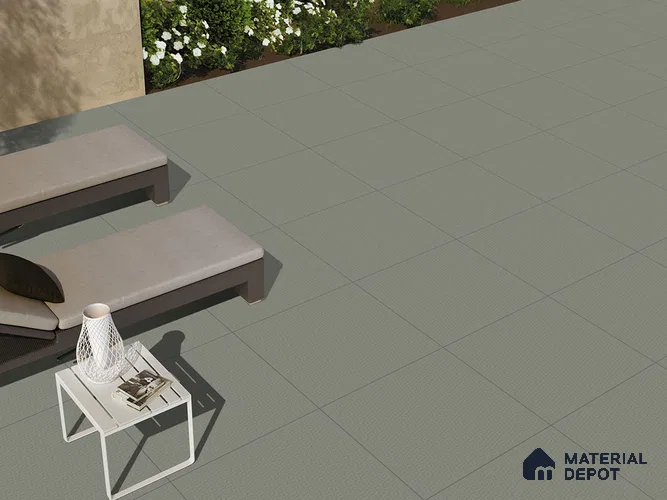 Patterned Floor Tile TL 09488 E Prazzle Mint 2 ft x 2 ft Matte Finish Vitrified Tile - 9 mm | 1 Random Design | Suitable For Living Room, Bedroom, Bathroom | Please Expect a Slight Variation of Pattern