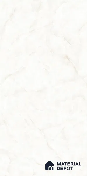 Marble Look Wall & Floor Tile TL 09512 B | Glossy Finish 5 ft x 2.62 ft Vitrified Tile - 9 mm | Suitable For Kitchen, Bathroom, Bedroom & Office