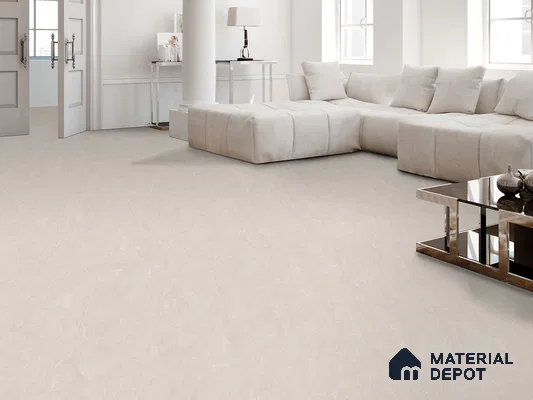Marble Floor & Wall Tile TL 09626 Calcite Caramel Tech 6 ft x 4 ft Infinia Nutech Finish Vitrified Large Format Tile - 9 mm | 3 Random Design | Suitable For Living Room, Bedroom, Dining Area | Adhesive and Spacers Must be Used During Installation