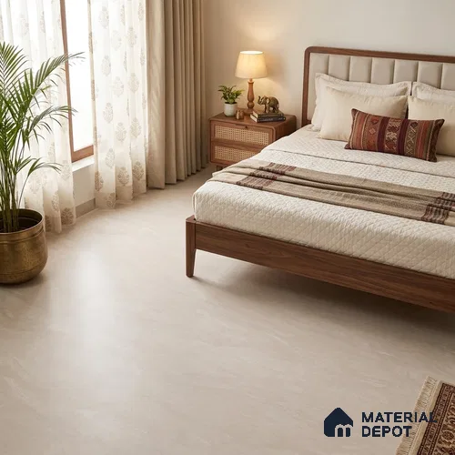 Marble Floor & Wall Tile TL 09626 Calcite Caramel Tech 6 ft x 4 ft Infinia Nutech Finish Vitrified Large Format Tile - 9 mm | 3 Random Design | Suitable For Living Room, Bedroom, Dining Area | Adhesive and Spacers Must be Used During Installation
