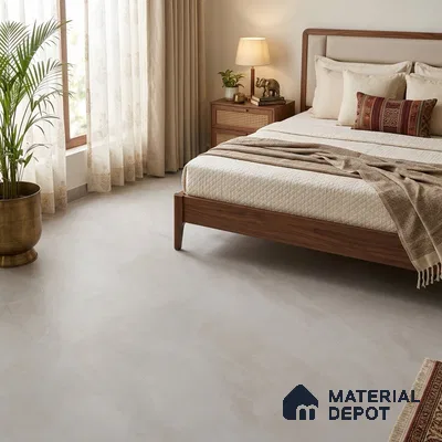 Marble Floor & Wall Tile TL 09627 Versatile Grey Tech 6 ft x 4 ft Infinia Nutech Finish Vitrified Large Format Tile - 9 mm | 3 Random Design | Suitable For Living Room, Bedroom, Dining Area | Adhesive and Spacers Must be Used During Installation
