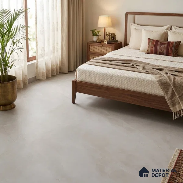 Marble Floor & Wall Tile TL 09627 Versatile Grey Tech 6 ft x 4 ft Infinia Nutech Finish Vitrified Large Format Tile - 9 mm | 3 Random Design | Suitable For Living Room, Bedroom, Dining Area | Adhesive and Spacers Must be Used During Installation