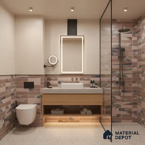 Subway Tile TL 09648 B Blash 214 Decor 12 x 12 inch Ceramic Matte Finish - 9 mm | Please Expect a Slight Variation of Pattern