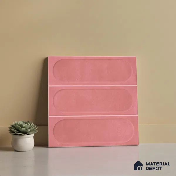 Faux Subway Wall Tile TL 09649 B Capsale 204 Decor 12 x 12 inch Ceramic Matte Finish - 9 mm | Please Expect a Slight Variation of Pattern