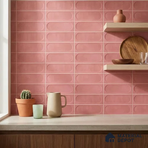 Subway Tile TL 09649 B Capsale 204 Decor 12 x 12 inch Ceramic Matte Finish - 9 mm | Please Expect a Slight Variation of Pattern