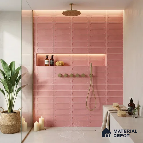 Subway Tile TL 09649 B Capsale 204 Decor 12 x 12 inch Ceramic Matte Finish - 9 mm | Please Expect a Slight Variation of Pattern