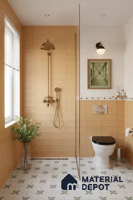 Subway Tile TL 09649 Capsale 201 Decor 12 x 12 inch Ceramic Matte Finish - 9 mm | Please Expect a Slight Variation of Pattern