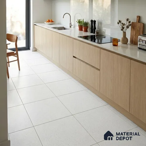 Terrazzo Look  Tile TL 09692 2 ft x 2 ft Glossy Finish Vitrified Tile - 9 mm
