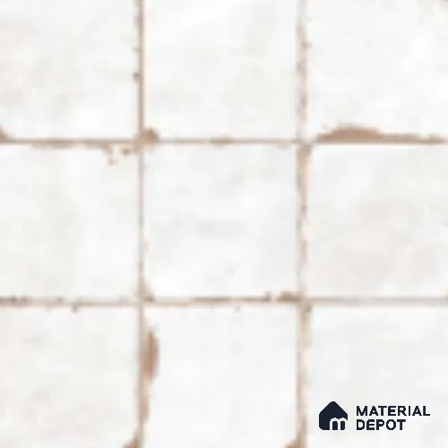 Patterned Tile TL 09725 Square 203 L 12 x 12 inch Ceramic Matte Finish - 9 mm | Please Expect a Slight Variation of Pattern