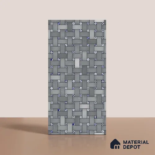 Patterned Look Floor & Wall Tile TL 09726 B 4 ft x 2 ft Vitrified Matte Finish - 9 mm