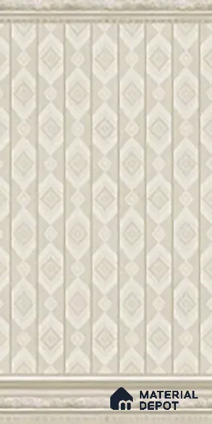Patterned Look Wall Tile TL 09727 C 4 ft x 2 ft Vitrified Matte Finish - 9 mm