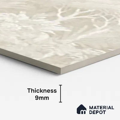 Tropical Wall Tile TL 09727 D  4 ft x 2 ft Vitrified Matte Finish - 9 mm | Suitable for Bathroom, Accent/Feature Wall, Foyer