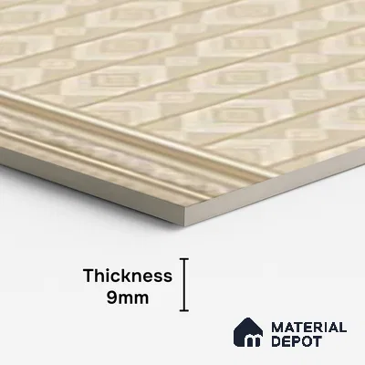 Patterned Look Wall Tile TL 09727  4 ft x 2 ft Vitrified Matte Finish - 9 mm