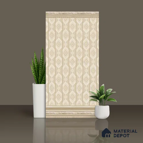 Patterned Look Wall Tile TL 09727  4 ft x 2 ft Vitrified Matte Finish - 9 mm