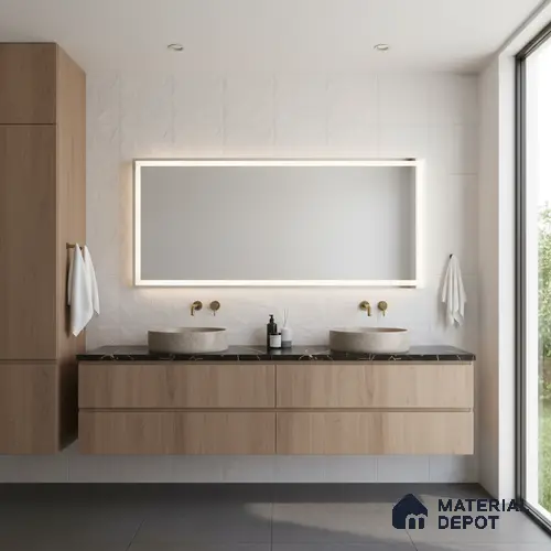 3D Punch Wall Tile TL 09740  2 ft x 1 ft White Ceramic Matte Finish Light Tile - 9 mm | Ideal for Bathroom, Kitchen
